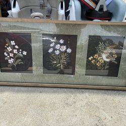 Flower picture frame