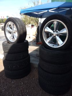 Dodge 2018 rims and tires