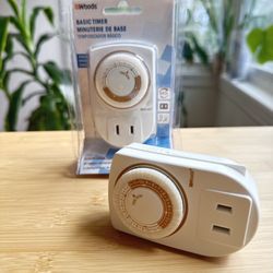 24-Hour Outlet Timer - 2-Pack 