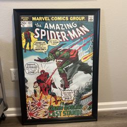 Spider Man Framed Poster 