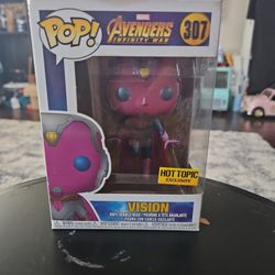 official Funko Pop! Marvel #307 Vision Vinyl Figure