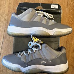 Jordan 11 Retro Low (Cool Grey) Size 12