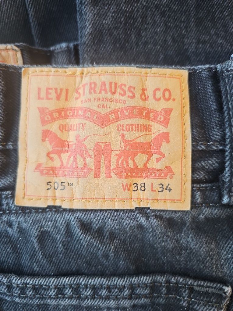 Mens Levi's 505 38x34