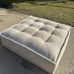 Extra large Square Ottoman / Coffee Table