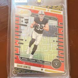 Rookie Brock Bowers Absolute Football /499