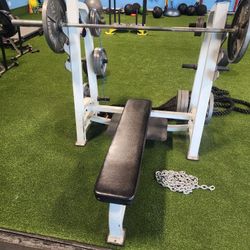 York Barbell Olympic Flat Bench Press