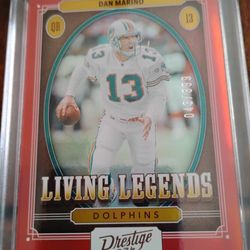 2024 Prestige Special Limited Edition "Living Legends" 043/399 Dan Marino  
