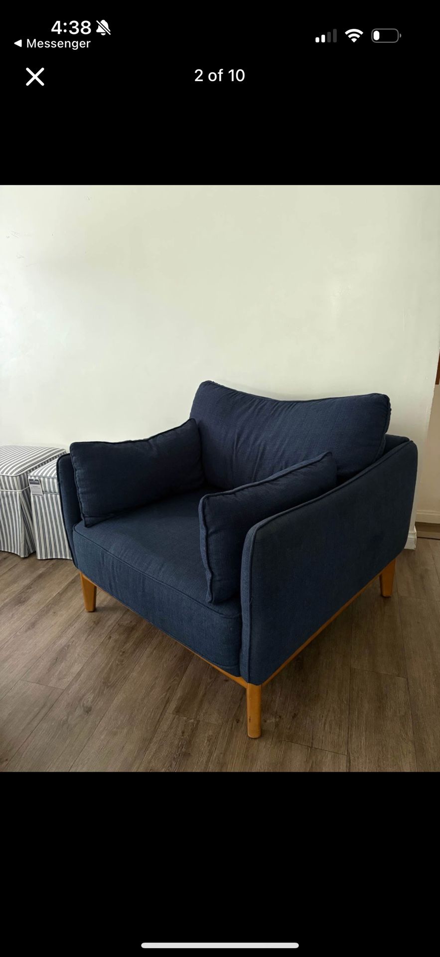 Navy Sofa Chair