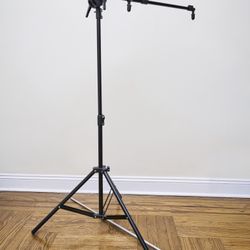 Studio Kit 2x Boom Arm + Light Stand w/ A clamps