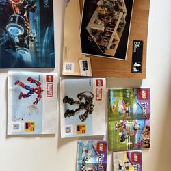 Lego Manual Large Lot Mixed
