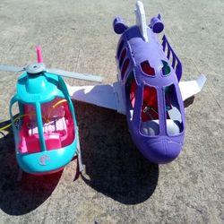 Barbie Helicopter+Plane 21.00