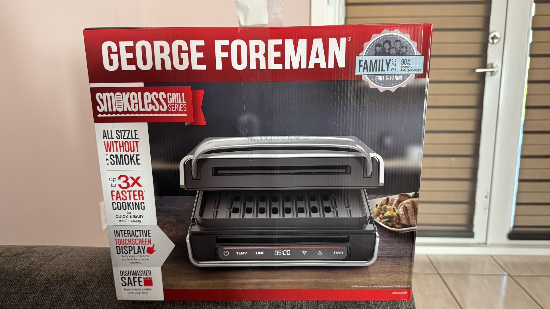 George Foreman Smokeless Grill