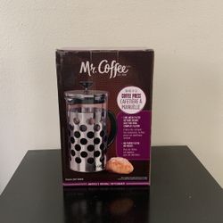 Coffee Press Cafetiere a Manuelle : Mr. Coffee Brand