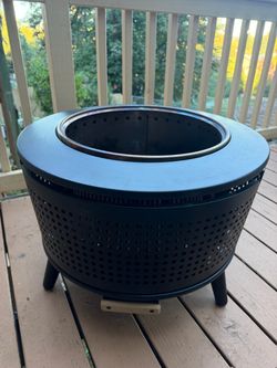 TIKI Brand 25” Smokeless Fire Pit – Excellent Condition