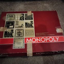 Vintage Monopoly 