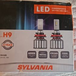 $60 H9 Sylvania LED Headlights 