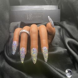 CHAMPAGNE MAMI - Handmade Premium Press On Nails
