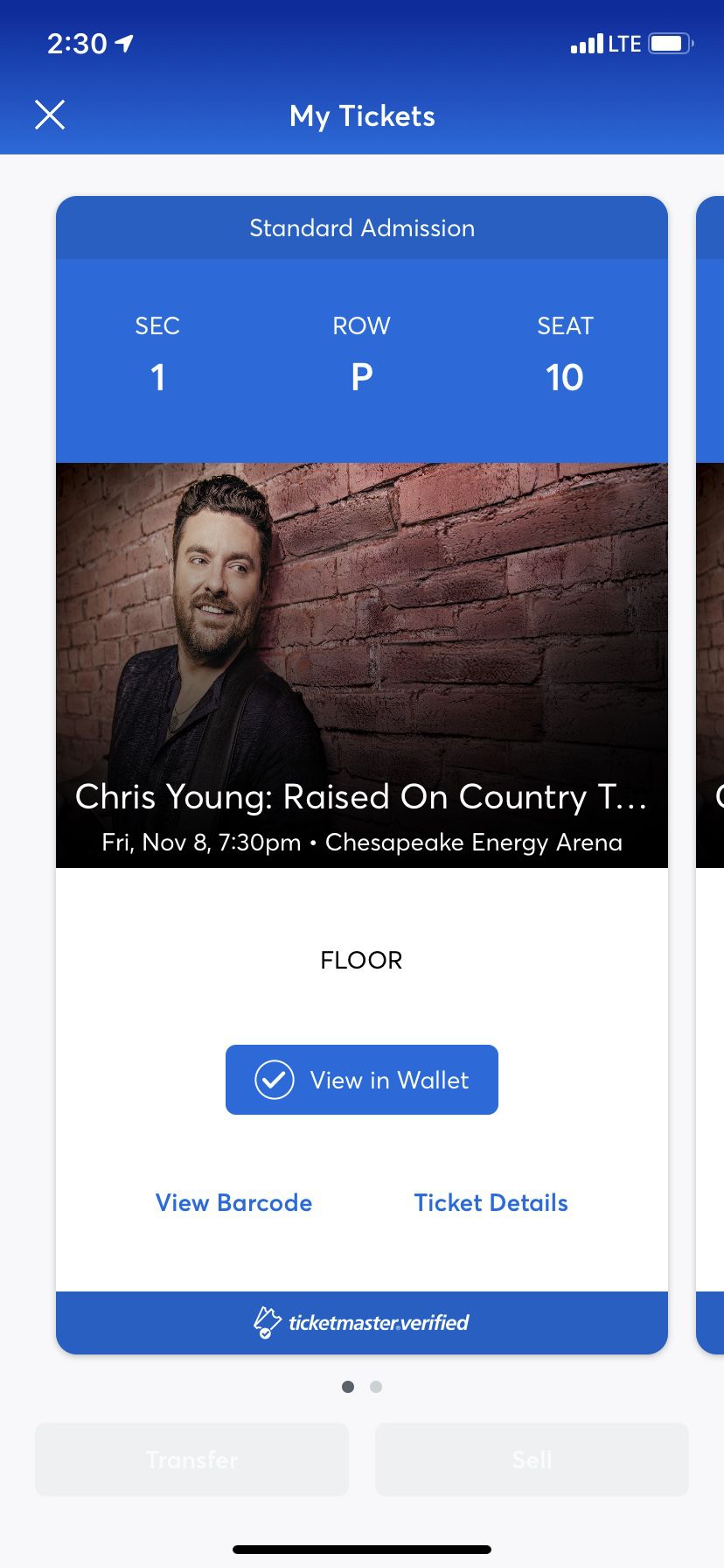 Chris young tickets