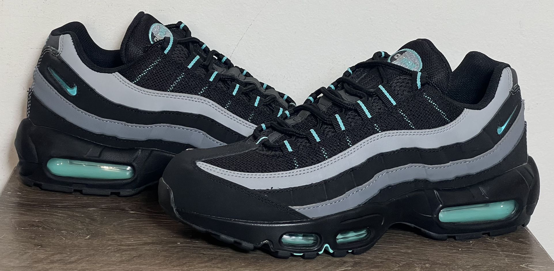 Nike Air Max 95 Black Aurora Green | Men’s Size 9 | HV6062-001 (2025) NEW