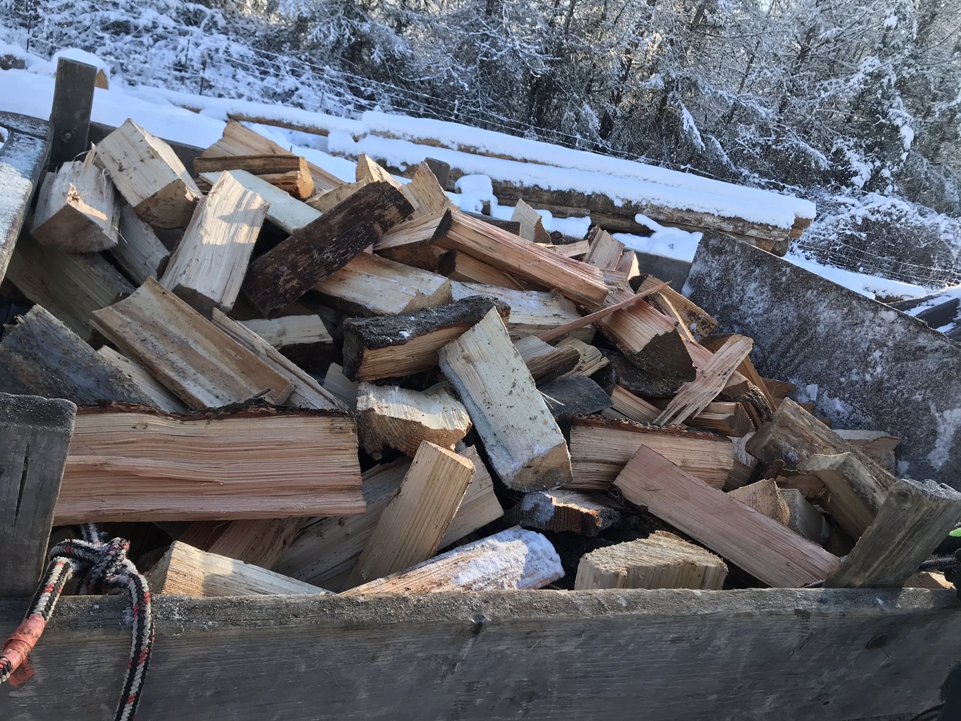 Dry Firewood Ready to Burn Fir Alder Maple for Sale in Renton, WA