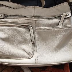 Leather Off White Small Purse 