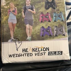 Henkelion Weighted Vest Weight Vest for Men Women Kids Weights Included, Body Weight Vests Adjustable for Running, Training Workout, Jogging, Walking