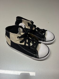 Converse CTAS Hi UV Black Egret Sneakers kids Size 10