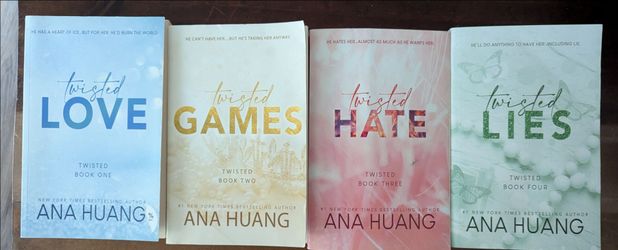 Ana Huang Twisted Series Complete Set Books 1–4