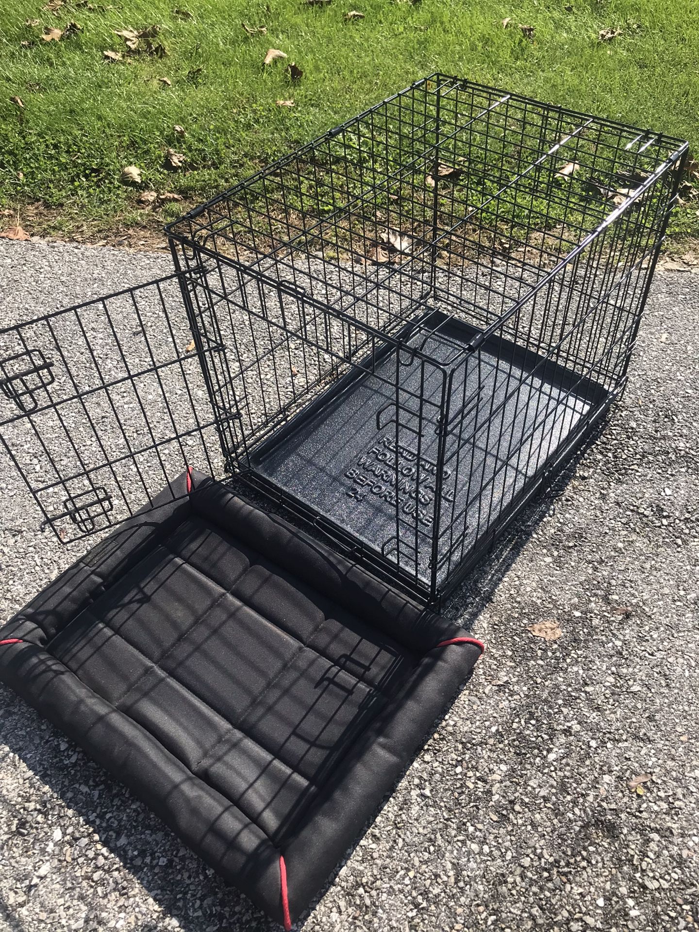 Small Dog Cage With Bed 