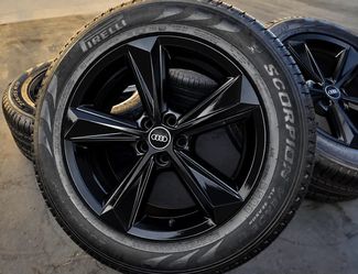 19” Audi Q7 New OEM Gloss Black Wheels and Tires