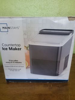 Mainstays Counter Top Ice Maker