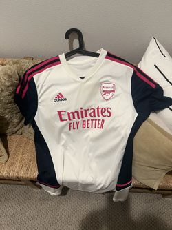 2022-2023 Arsenal White Training Jersey Size Large 