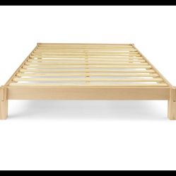 Bed frame and new mattress king size