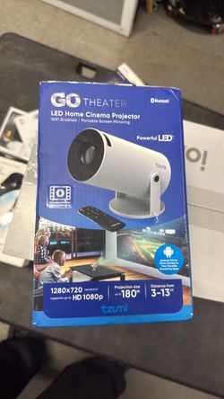 Tzumi Go Theater LED Home Cinema Projector