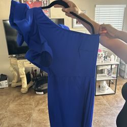 Royal Blue Dress 