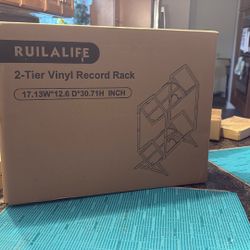 Two Tier Final Record Rack