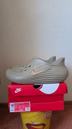 Nike size 10. Reactx rejuven8 khaki color