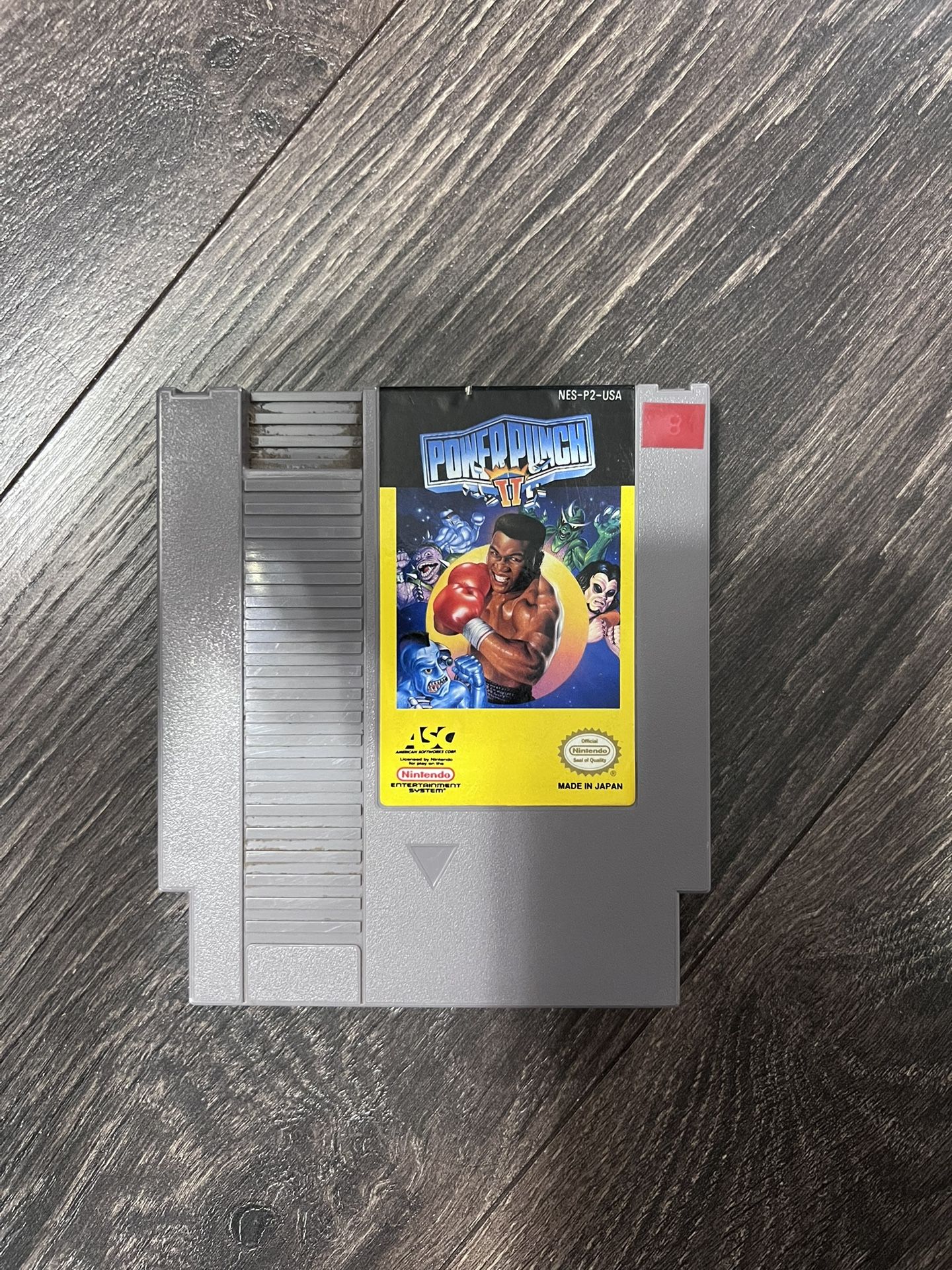 Power Punch II 2 Nintendo NES 1992