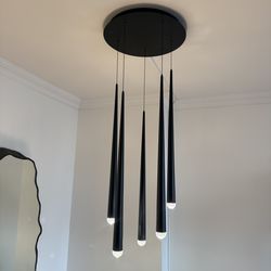 Beautiful adjustable 5 light pendant lighting fixture