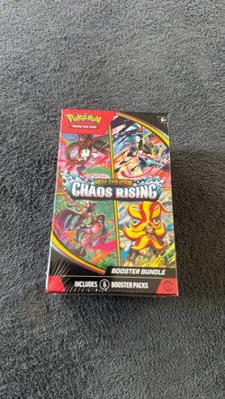 Pokemon chaos Rising Booster Bundle