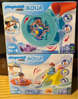 Playmobil Aqua Bath Toys Age 1-4 (Qty 2)