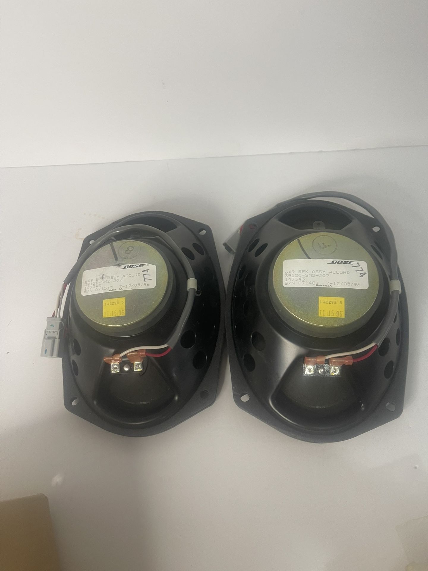BOSE OEM Honda Accord 39120-SM2-J02 Car Speaker Assembl 6"X9" Pair