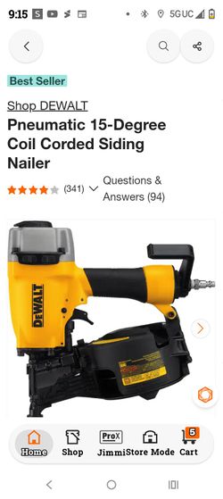 DeWalt nailer