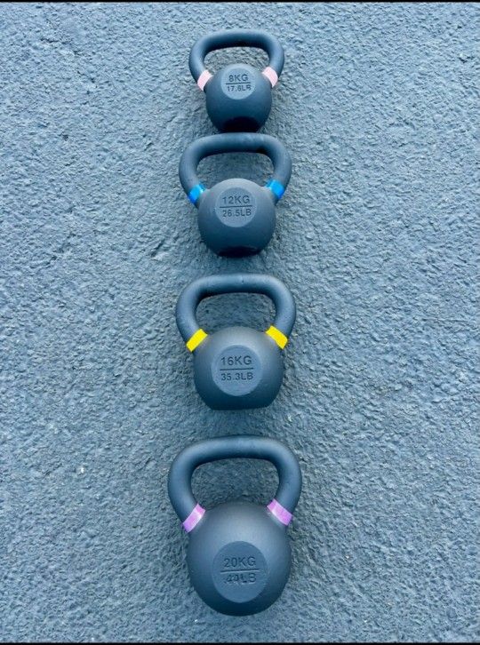 NEW Kettlebells Weight Set Kettle Bell Home Gym Crossfit Olympic Weights