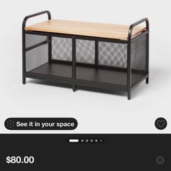 Metal Storage Bench - Brightroom™