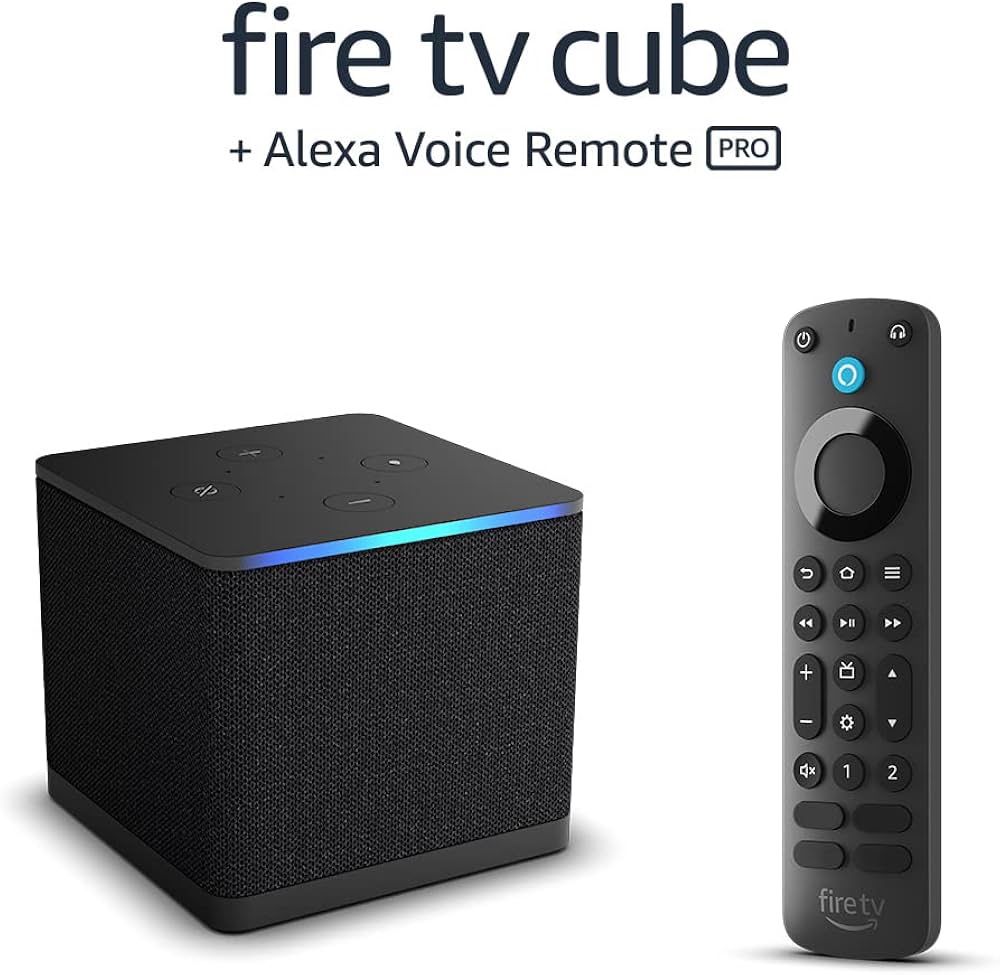 Fire TV Cube And Remote