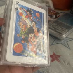 Dragon Ball Z playing cards