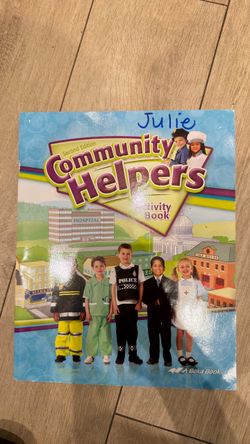 A Beka Community Helpers Activity Book Second Edition