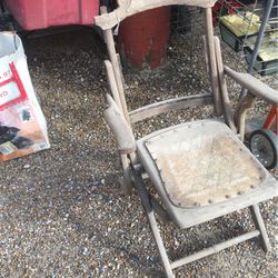 Antique Folding Chair