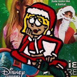 Lizzy McGuire Handmade Xmas Carpet